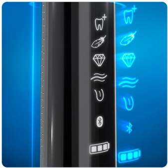 Oral-B Genius 9100S Spazzolino Elettrico Bluetooth con Custodia e 4
