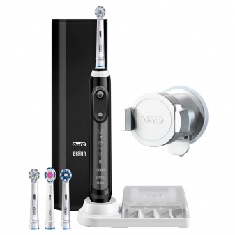 Oral-B Genius 9100S Spazzolino Elettrico Bluetooth con Custodia e 4