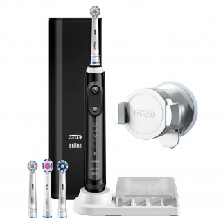Oral-B Genius 9100S Spazzolino Elettrico Bluetooth con Custodia e 4
