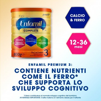 Enfamil Premium Complete 3 Alimento in Polvere a base di Latte per