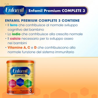 Enfamil Premium Complete 3 Alimento in Polvere a base di Latte per