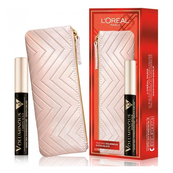 L'Oréal Paris Voluminous Mascara Carbon Black con Ceramide R con Mini L'Oréal Paris Voluminous Mascara Carbon Black con Ceramide R con Mini