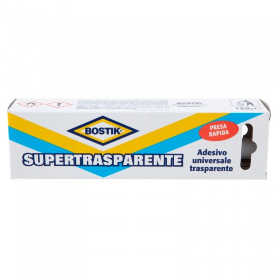 Bostik Supertrasparente Adesivo a Contatto Universale - Tubetto da Bostik Supertrasparente Adesivo a Contatto Universale - Tubetto da