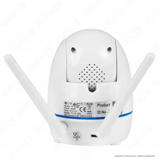 V-Tac VT-5156 Telecamera di Sorveglianza Wifi IP PTZ 3MP - SKU 8986