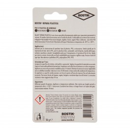 Bostik Ripara Plastica Stucco Epossidico - Blister da 56g