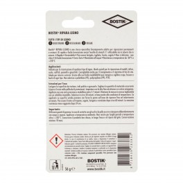 Bostik Ripara Legno Stucco Epossidico - Blister da 56g