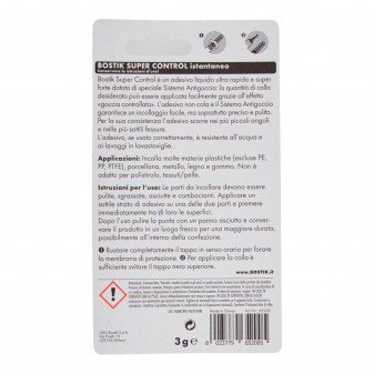 Bostik Super Control Istantaneo Colla Universale con Sistema