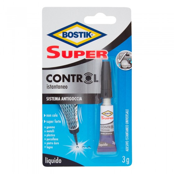 Bostik Super Control Istantaneo Colla Universale con Sistema Bostik Super Control Istantaneo Colla Universale con Sistema