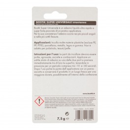 Bostik Super Universale Adesivo Liquido Istantaneo - Tubetto da 7,5g