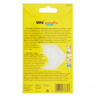 UHU Patafix Gomma Adesiva Invisible Trasparente Removibile -