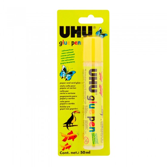 UHU Glue Pen Colla Liquida in fomato Penna - Tubetto da 50ml UHU Glue Pen Colla Liquida in fomato Penna - Tubetto da 50ml