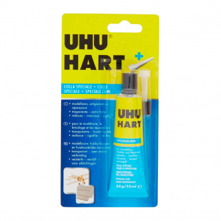 UHU Hart Colla Speciale con Beccuccio di Precisione - Tubetto da 33ml