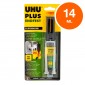 Immagine 2 - UHU Plus Endfest 90 Minuti Adesivo Epossidico - Blister con Siringa a