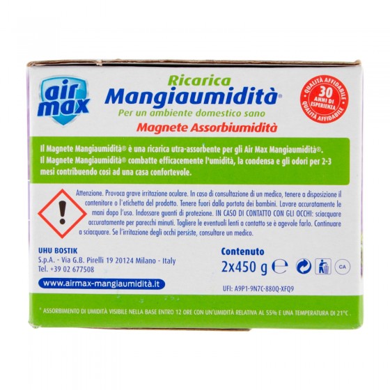 Magnete Ricarica Mangia Umidità Lavanda 2 Tabs 450g Air MAx