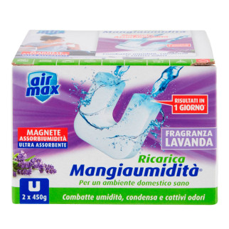 Air Max Magnete Ricarica Mangia Umidità alla Lavanda per Air Max