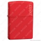 Accendino Zippo Mod. 233-ZL Rosso Matte - Ricaricabile Antivento