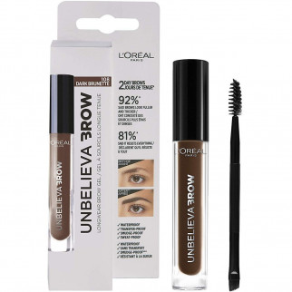 L'Oréal Paris Unbelieveabrow Gel Sopracciglia a Lunga Tenuta 108 Dark