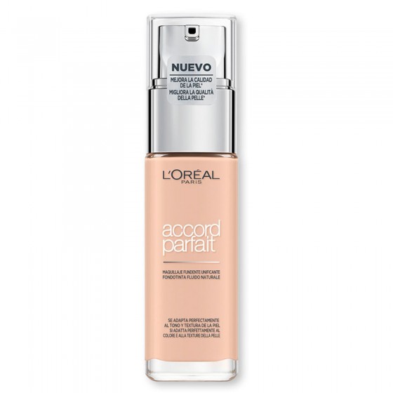 L'Oréal Paris Accord Parfait Fondotinta Fluido Naturale 1R / 1C Ivory L'Oréal Paris Accord Parfait Fondotinta Fluido Naturale 1R / 1C Ivory
