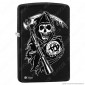 Accendino Zippo Mod. 28504 Sons Of Anarchy - Ricaricabile Antivento [TERMINATO]