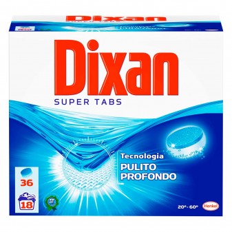 Dixan Super Tabs Classico Detersivo in Capsule per Lavatrice -