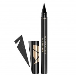 L'Oréal Paris Flash Cat Eye Superliner Eyeliner Nero Tratto Preciso e