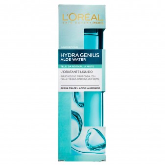 L'Oréal Paris Hydra Genius Aloe Water Crema Viso Idratante con Acido