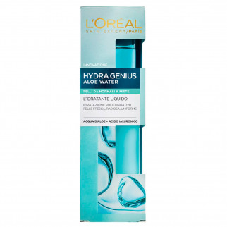 L'Oréal Paris Hydra Genius Aloe Water Crema Viso Idratante con Acido