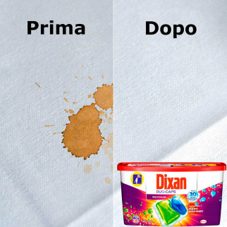 Dixan Duo Caps Multicolor Detersivo in Capsule per Lavatrice -