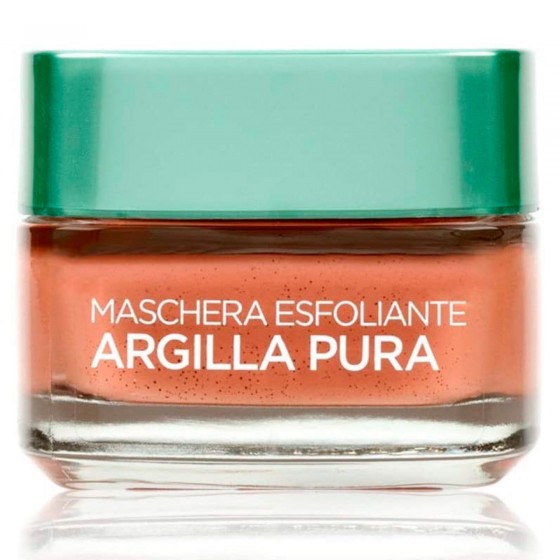 L'Oréal Paris Argilla Pura Maschera Viso Esfoliante con Alga Rossa L'Oréal Paris Argilla Pura Maschera Viso Esfoliante con Alga Rossa