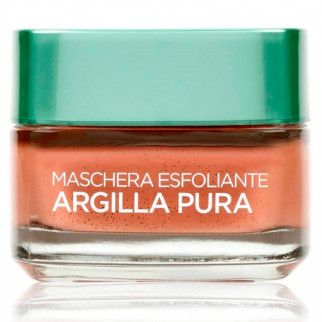 L'Oréal Paris Argilla Pura Maschera Viso Esfoliante con Alga Rossa