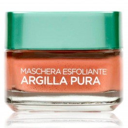 L'Oréal Paris Argilla Pura Maschera Viso Esfoliante con Alga Rossa