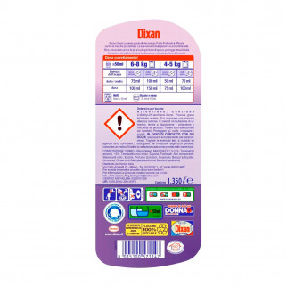 Dixan Liquido Lavanda Pulito Profondo Detersivo per Lavatrice -