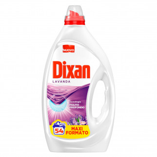 Dixan Liquido Lavanda Pulito Profondo Detersivo per Lavatrice -