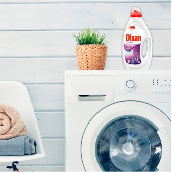 Dixan Liquido Lavanda Pulito Profondo Detersivo per Lavatrice -