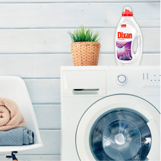 Dixan Liquido Lavanda Pulito Profondo Detersivo per Lavatrice -