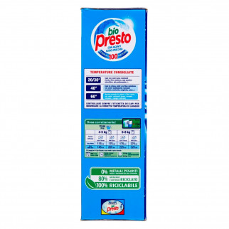 Bio Presto Classico Detersivo in Polvere per Lavatrice - Fustino da