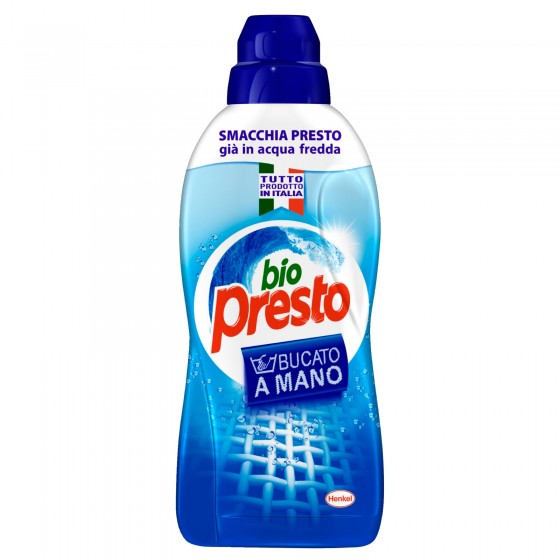 Bio Presto Bucato a Mano Detersivo Liquido - Flacone da 750ml Bio Presto Bucato a Mano Detersivo Liquido - Flacone da 750ml