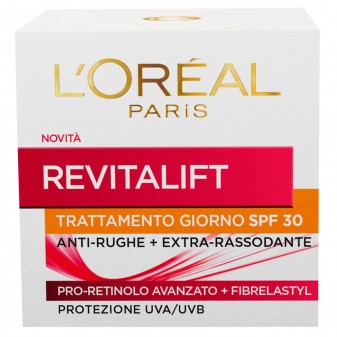 L'Oréal Paris Revitalift Crema Viso Anti-Rughe SPF30 Rassodante con