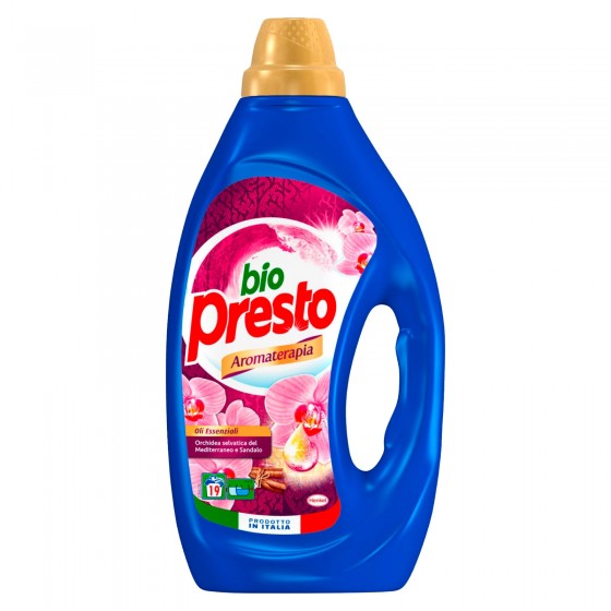 Bio Presto Aromaterapia Orchidea Detersivo Liquido per Lavatrice - Bio Presto Aromaterapia Orchidea Detersivo Liquido per Lavatrice -