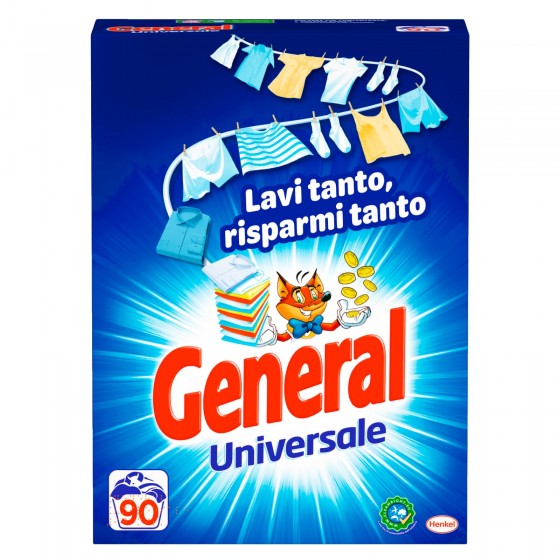 General Universale Detersivo in Polvere per Lavatrice - Fustino da General Universale Detersivo in Polvere per Lavatrice - Fustino da