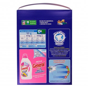 General Universale Detersivo in Polvere per Lavatrice - Fustino da