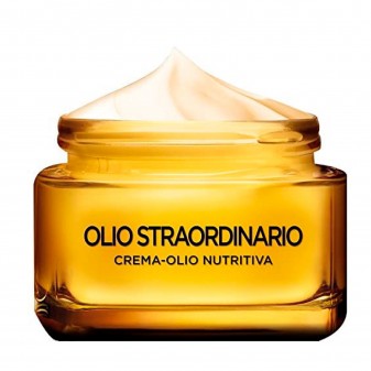 L'Oréal Paris Olio Straordinario Crema-Olio Viso Nutritiva con Olio