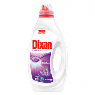 Dixan Liquido Lavanda Pulito Profondo Detersivo per Lavatrice -