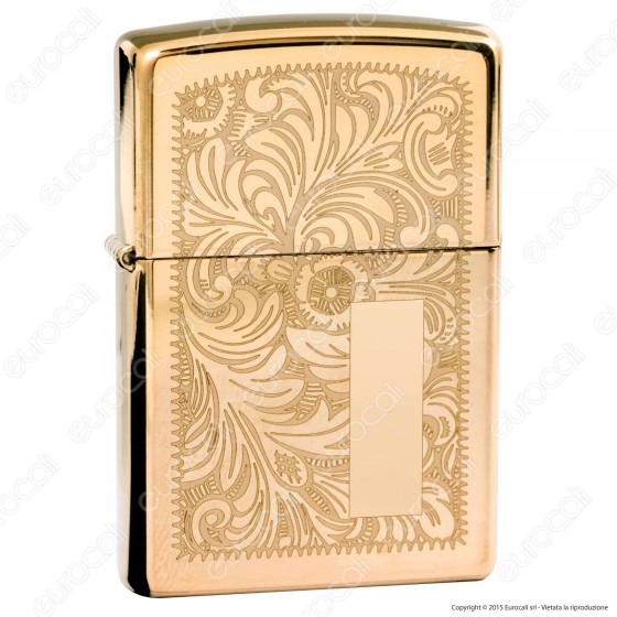Accendino Zippo Mod. 352B Veneziano Brass - Ricaricabile Antivento Accendino Zippo Mod. 352B Veneziano Brass - Ricaricabile Antivento