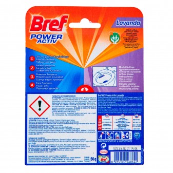Bref WC Power Activ Lavanda Tavoletta Detergente - 1 Confezione
