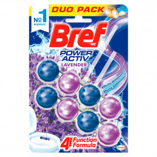Bref WC Power Activ Lavanda Tavoletta Detergente - 1 Confezione da 2