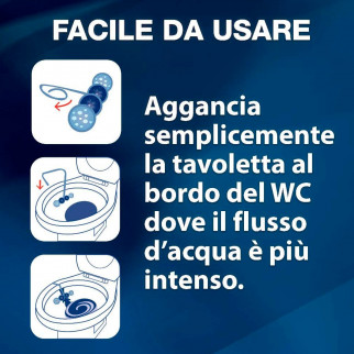 Bref WC Hygiene Blue Activ+ Tavoletta Detergente - 1 Confezione da 2