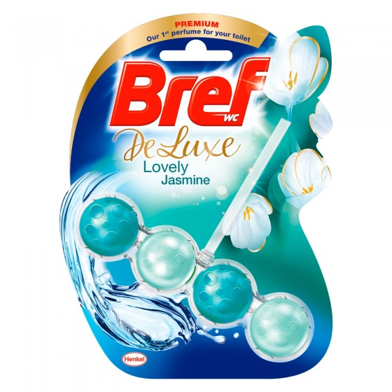 Bref WC Deluxe Lovely Jasmine Tavoletta Detergente Fragranza Bref WC Deluxe Lovely Jasmine Tavoletta Detergente Fragranza