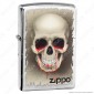 Accendino Zippo Mod. 13M039 Skull - Ricaricabile Antivento [TERMINATO]