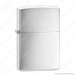 Accendino Zippo Mod. 200 Cromo Spazzolato - Ricaricabile Antivento
